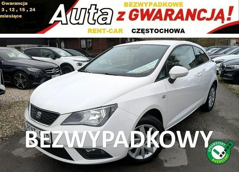 Biały Używany 2014 Seat Ibiza Hatchback | 19 900 zł (Uczciwa cena) - Obraz 1/4