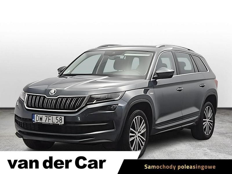 Szary Używany 2019 Skoda Kodiaq LAURIN & KLEMENT SUV | 99 900 zł (Dość drogi) - Obraz 1/4