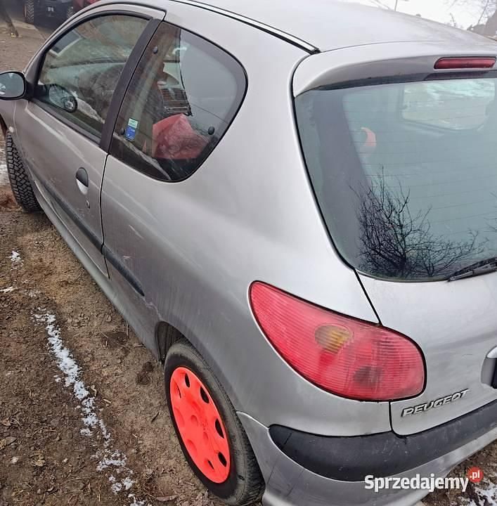 Używany Peugeot 206 2004 Srebrny