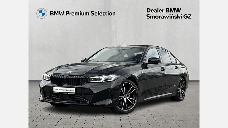 Black sapphire metallic metalizowany Używany 2022 BMW 320 Shadowline Sedan/Limuzyna | 179 700 zł (Drogi) - Obraz 1/3
