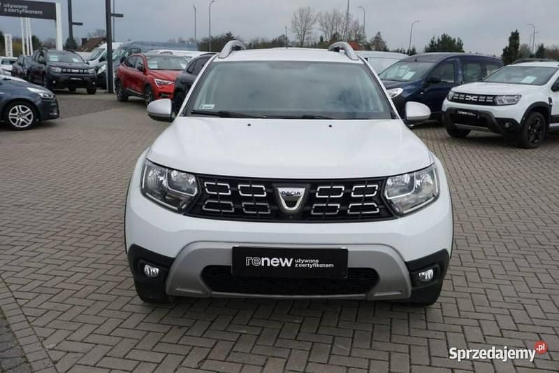 Biały Używany 2021 Dacia Duster Prestige SUV | 59 999 zł (Drogi) - Obraz 1/4