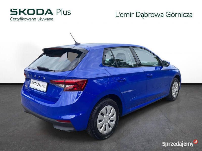 Niebieski Używany 2024 Skoda Fabia Selection Hatchback | 67 900 zł - Obraz 1/4