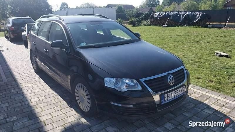 Czarny Używany 2007 VW Passat Kombi | 6900 zł (Dobra cena) - Obraz 1/4
