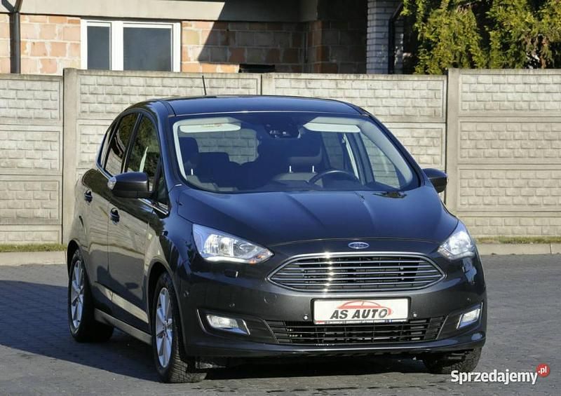 Grafitowy Używany 2018 Ford C-MAX Titanium Minivan | 34 900 zł (Uczciwa cena) - Obraz 1/4