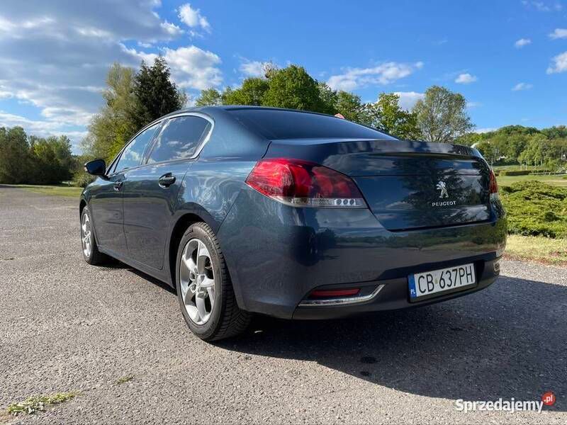 Używany Peugeot 508 2015 Granatowy Sedan/Limuzyna