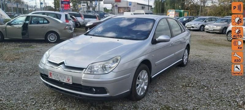 Srebrny Używany 2007 Citroën C5 Hatchback | 9800 zł - Obraz 1/4