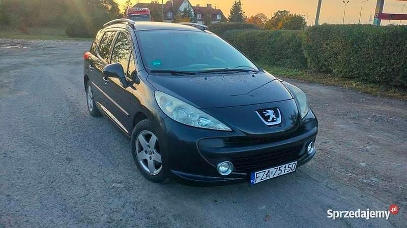 Czarny Używany 2009 Peugeot 207 Kombi | 3200 zł (Super Cena) - Obraz 1/4