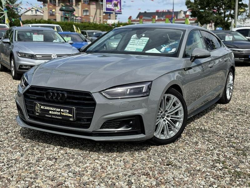 Szary (metalik) Używany 2019 Audi A5 Coupe | 141 900 zł - Obraz 1/4