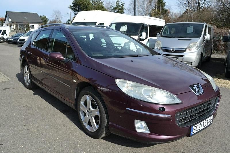 Używany Peugeot 407 136 KM (100 kW) 2008 Wiśniowy Kombi
