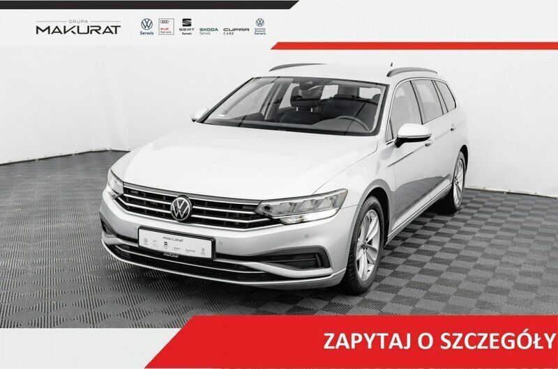 Srebrny (metalik) Używany 2021 VW Passat Business Kombi | 87 850 zł (Dobra cena) - Obraz 1/4