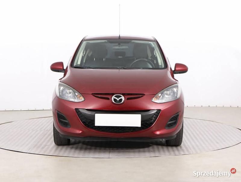 Bordowy Używany 2011 Mazda 2 Hatchback | 21 499 zł - Obraz 1/4