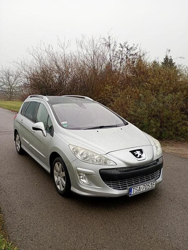 Używany Peugeot 308 SW 2010 Srebrny Kombi