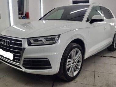 Biały Używany 2017 Audi Q5 SUV | 110 900 zł (Drogi) - Obraz 1/4