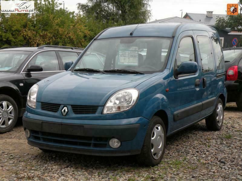 Używany Renault Kangoo 75 KM (55 kW) 2004 Niebieski ciemny (metalik) Minivan