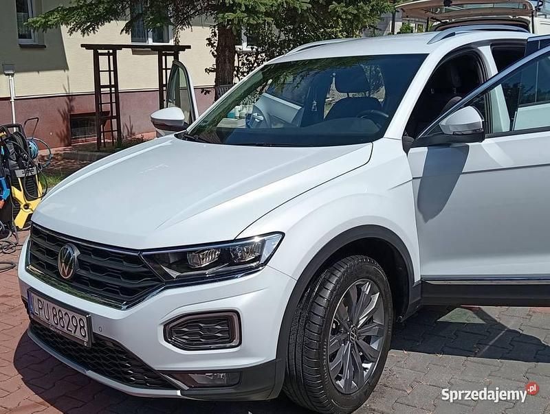 Srebrny Używany 2021 VW T-Roc SUV | 90 000 zł (Uczciwa cena) - Obraz 1/4