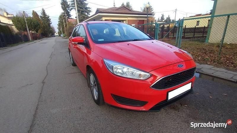 Używany Ford Focus 105 KM (77 kW) 2018 Czerwony Kombi
