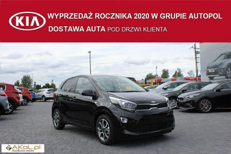 Czarny (metalik) Używany 2020 Kia Picanto Hatchback | 49 623 zł (Dość drogi) - Obraz 1/1