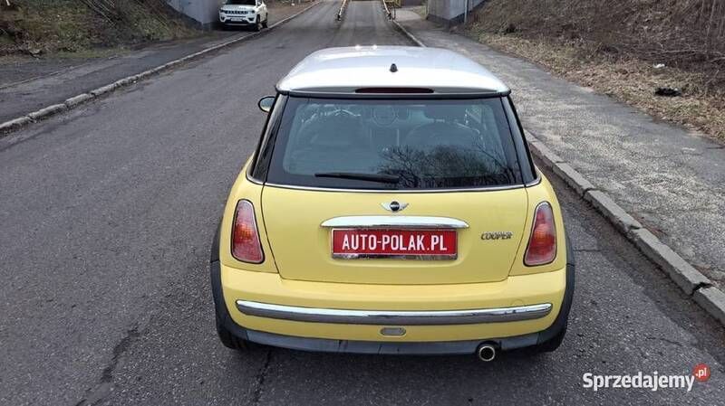 Używany Mini Cooper 2002 Żółty Hatchback