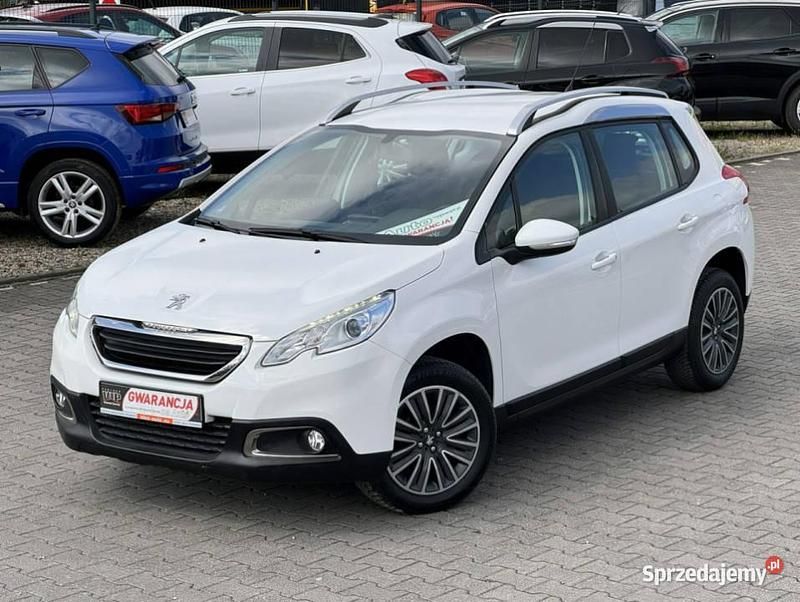 Biały Używany 2014 Peugeot 2008 SUV | 26 900 zł (Dość drogi) - Obraz 1/4