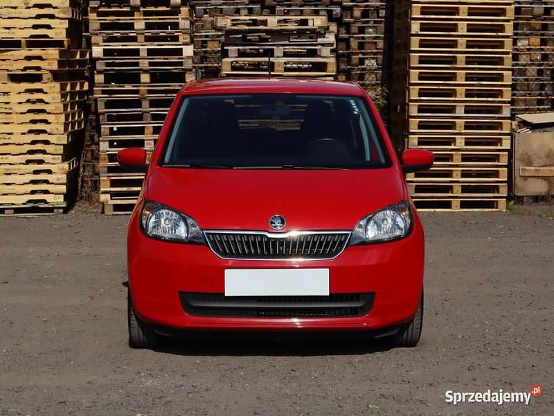 Czerwony Używany 2016 Skoda Citigo Hatchback | 26 999 zł (Uczciwa cena) - Obraz 1/4