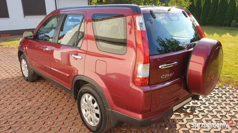 Bordowy Używany 2005 Honda CR-V SUV | 26 500 zł (Drogi) - Obraz 1/4