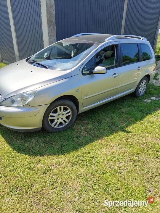 Szary Używany 2005 Peugeot 307 Kombi | 5400 zł (Uczciwa cena) - Obraz 1/4