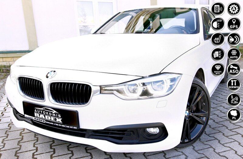 Biały Używany 2016 BMW 318 Sedan/Limuzyna | 53 999 zł (Drogi) - Obraz 1/4
