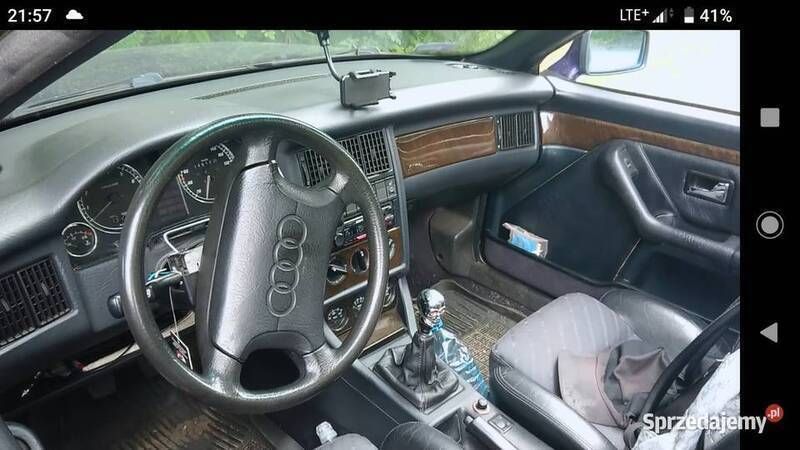 Fioletowy Używany 1994 Audi 80 Kabriolet | 24 000 zł - Obraz 1/4