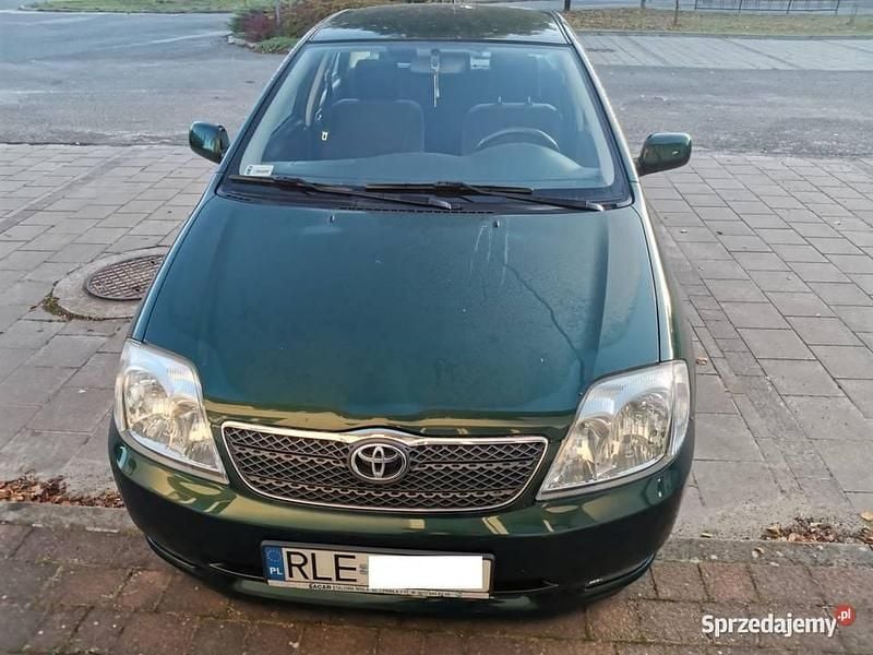 Używany Toyota Corolla Sol 2004 Zielony Sedan/Limuzyna