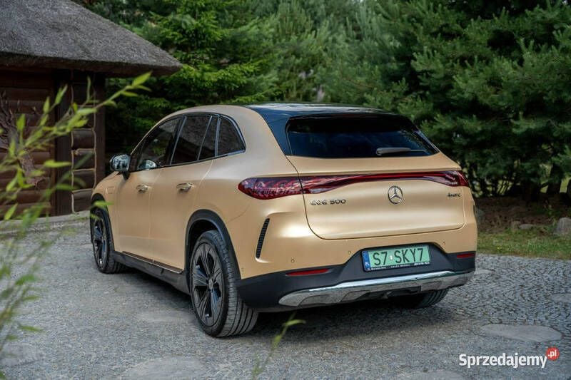 Złoty Używany 2023 Mercedes EQE500 SUV | 429 999 zł - Obraz 1/2