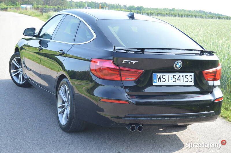 Czarny Używany 2016 BMW 320 Sport Line Hatchback | 67 900 zł - Obraz 1/4