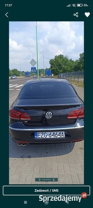 Używany VW CC 160 KM (117 kW) 2012 Sedan/Limuzyna