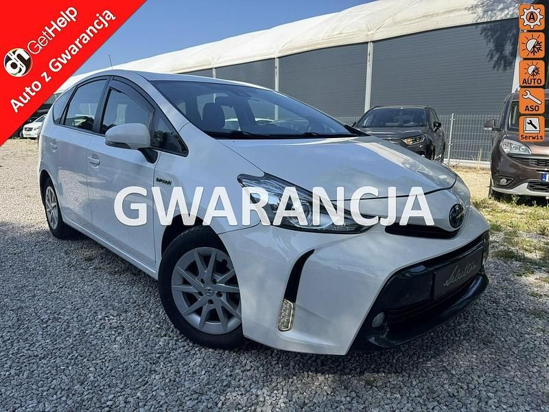 Biały Używany 2018 Toyota Prius+ Minivan | 51 900 zł - Obraz 1/4