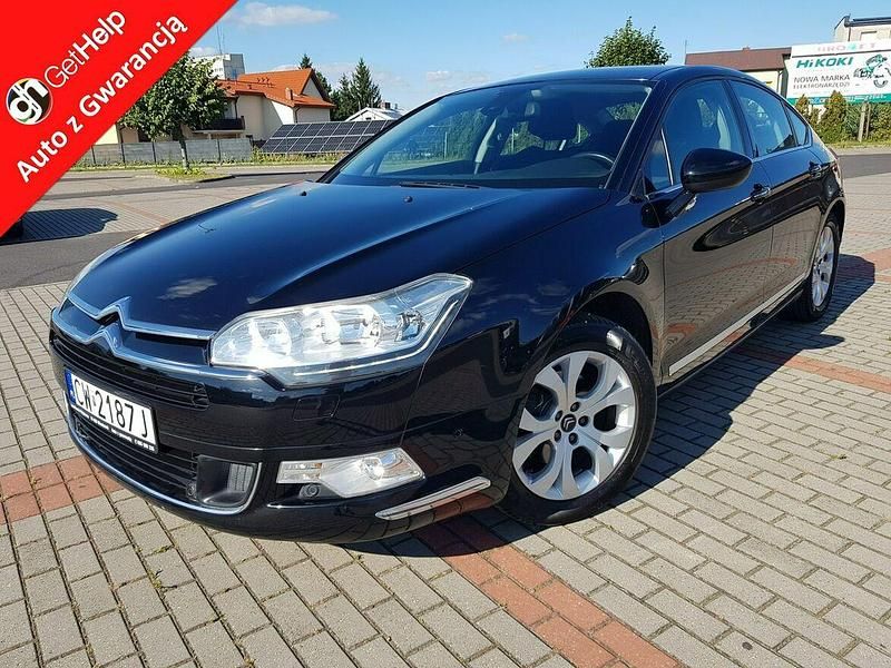 Czarny Używany 2014 Citroën C5 Sedan/Limuzyna | 31 500 zł (Uczciwa cena) - Obraz 1/4