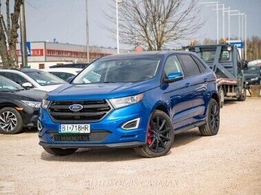 Niebieski Używany 2018 Ford Edge Sport SUV | 89 800 zł - Obraz 1/4