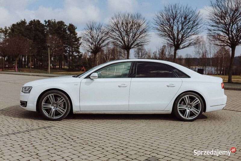 Używany Audi A8L 2014 Biały Sedan/Limuzyna