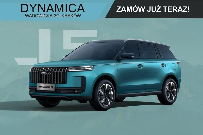 Turkusowy (metalik) Nowe 2025 Jaecoo 5 SUV | 109 900 zł - Obraz 1/4