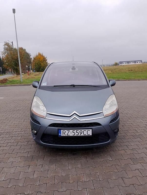 Niebieski Używany 2007 Citroën C4 Picasso Minivan | 11 500 zł - Obraz 1/4