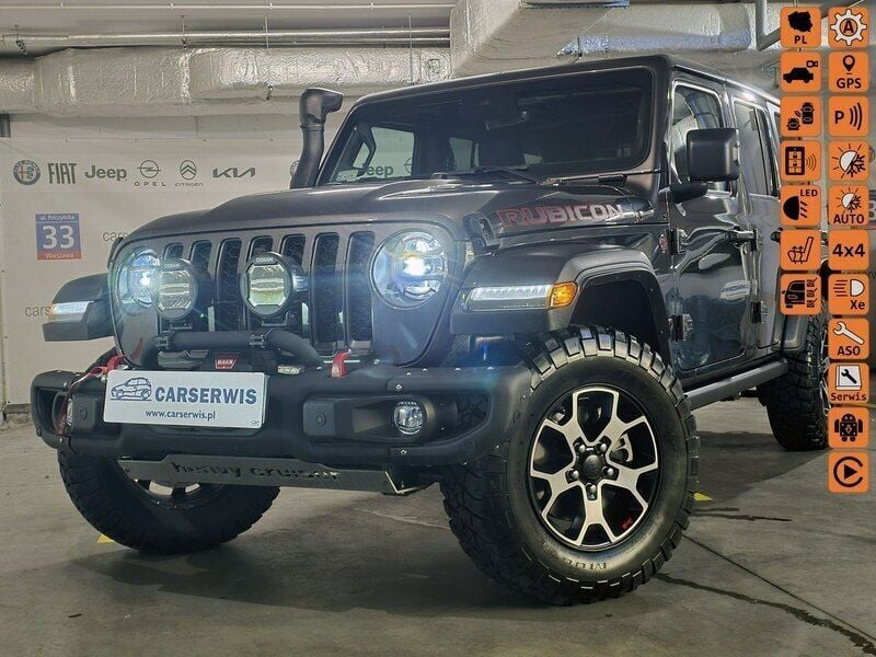 Szary Używany 2021 Jeep Wrangler SUV | 234 800 zł - Obraz 1/4