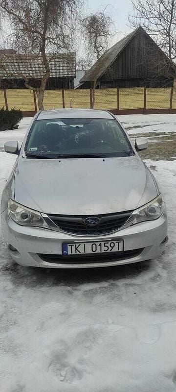 Srebrny Używany 2007 Subaru Impreza Hatchback | 13 900 zł (Uczciwa cena) - Obraz 1/4