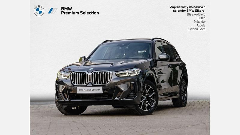 Szary sophisto z brylantowym połyskiem metalizowany Używany 2024 BMW X3 Performance SUV | 213 900 zł (Drogi) - Obraz 1/3