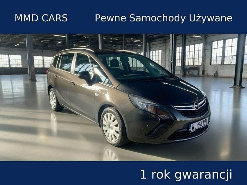 Szary (metalik) Używany 2015 Opel Zafira Minivan | 24 900 zł (Dobra cena) - Obraz 1/4