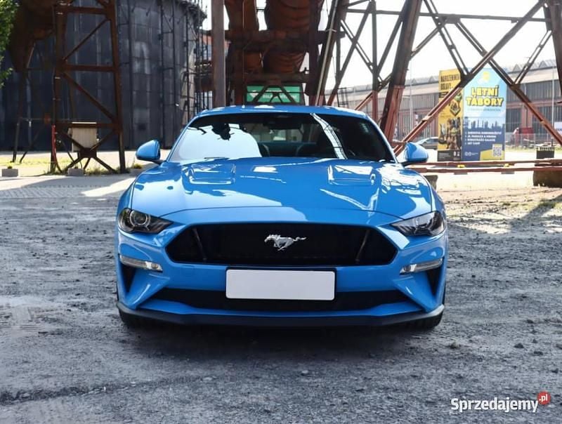 Niebieski Używany 2023 Ford Mustang GT Coupe | 192 000 zł (Uczciwa cena) - Obraz 1/4