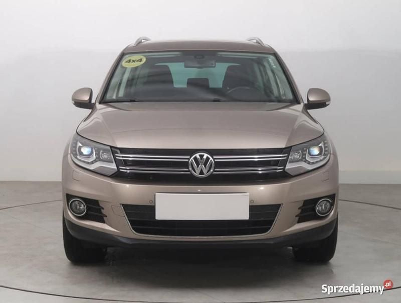 Złoty Używany 2014 VW Tiguan SUV | 55 999 zł (Dobra cena) - Obraz 1/4