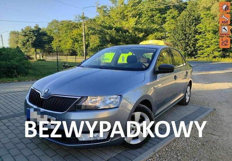 Szary Używany 2013 Skoda Rapid Sedan/Limuzyna | 19 900 zł (Uczciwa cena) - Obraz 1/4