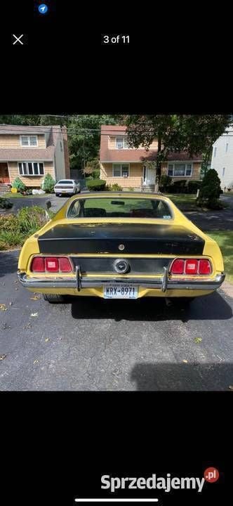 Używany Ford Mustang 1972 Złoty Kabriolet