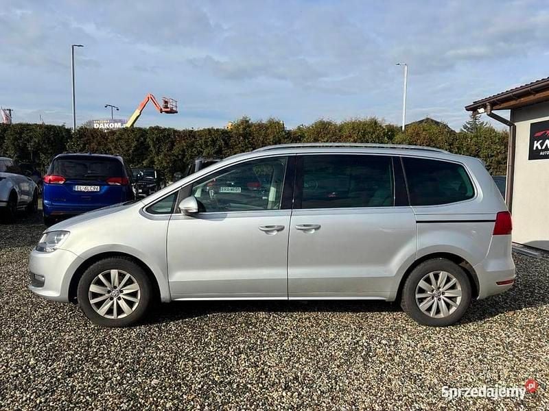 Srebrny Używany 2010 VW Sharan Minivan | 32 990 zł (Dobra cena) - Obraz 1/4