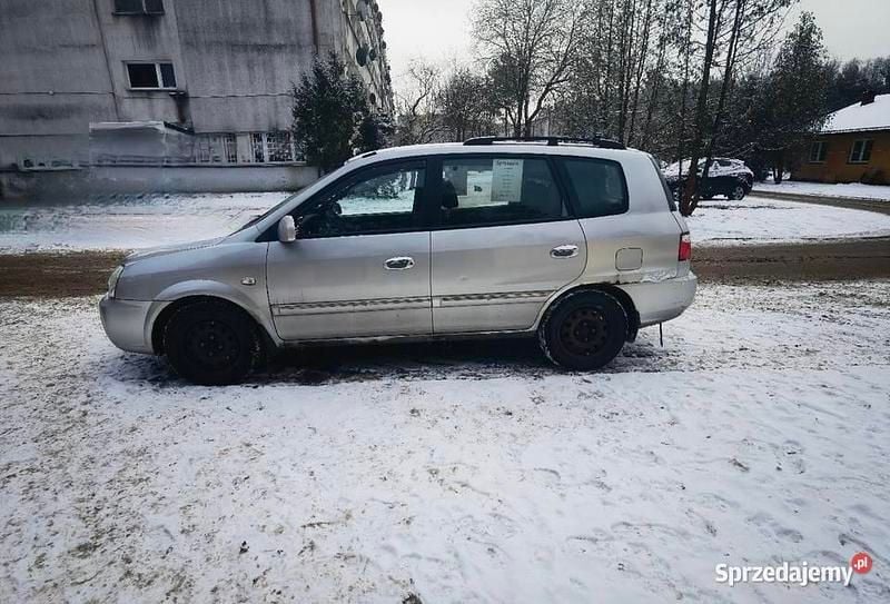 Srebrny Używany 2003 Kia Carens Minivan | 4500 zł (Dobra cena) - Obraz 1/4