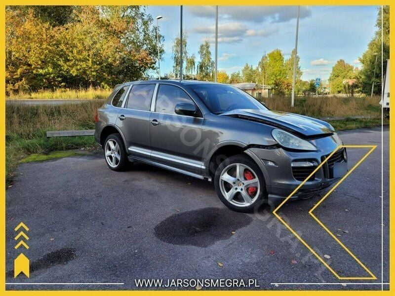 Szary Używany 2008 Porsche Cayenne Turbo SUV | 29 800 zł - Obraz 1/4