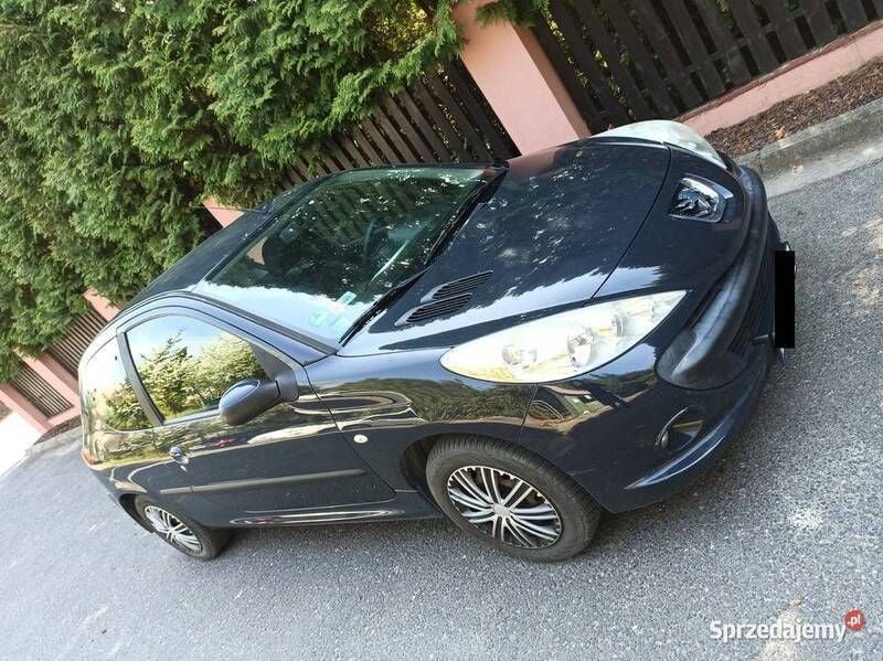 Czarny Używany 2009 Peugeot 206+ Hatchback | 9900 zł - Obraz 1/4